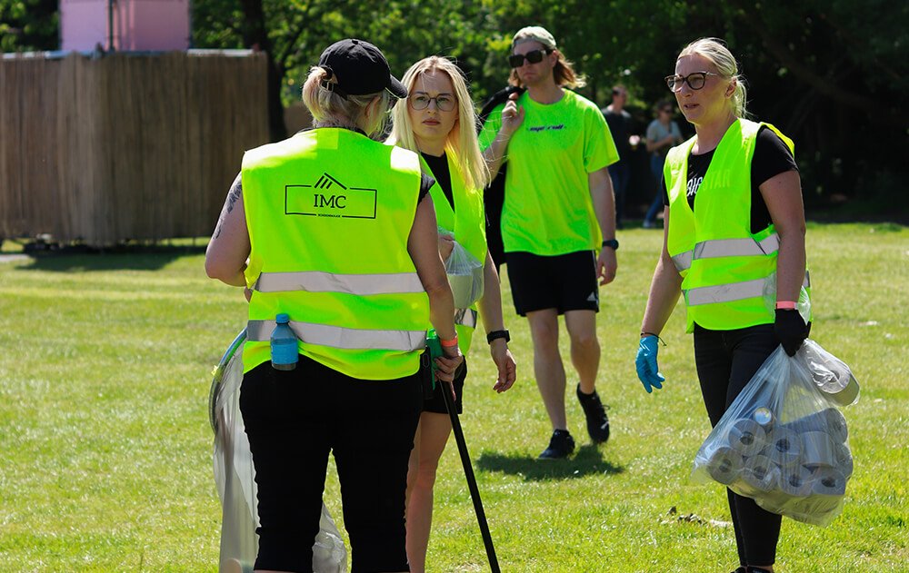 Festival schoonmaak